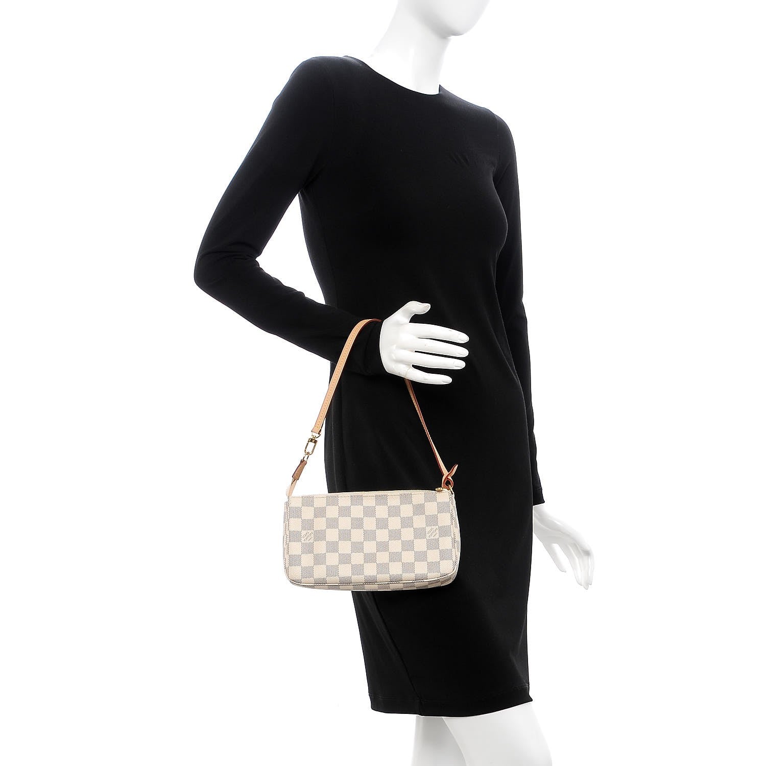 Louis Vuitton Damier Azur Pochette Accessories NM 2 of 7