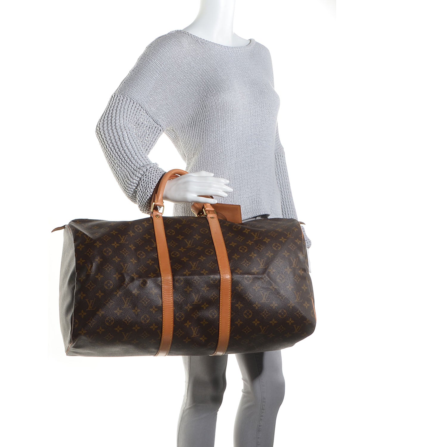 Louis Vuitton Monogram Keepall 55 2 of 7