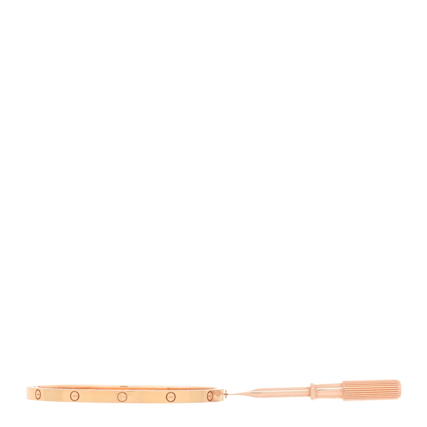 18K Pink Gold Small LOVE Bracelet 16