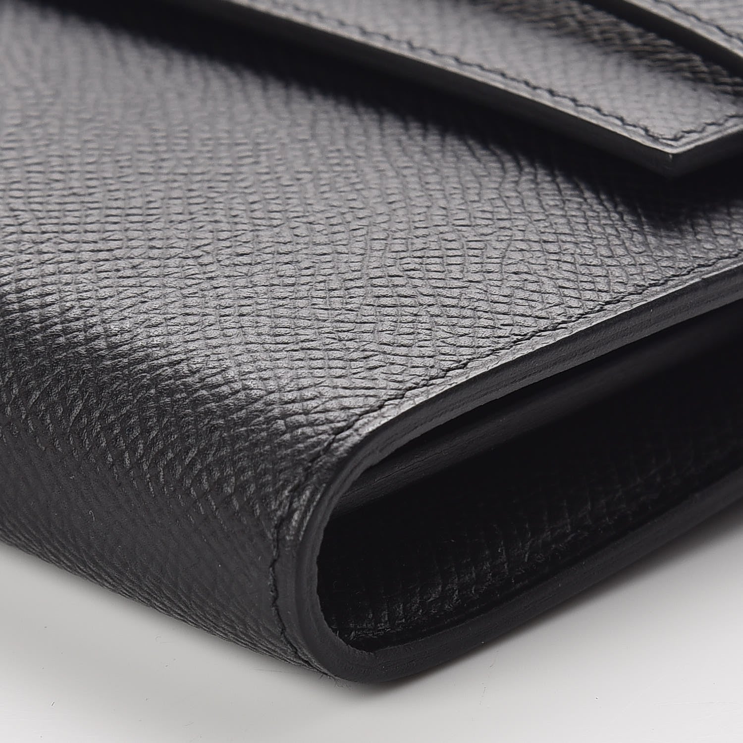 Hermes Epsom Kelly Longue Wallet Black 6 of 10