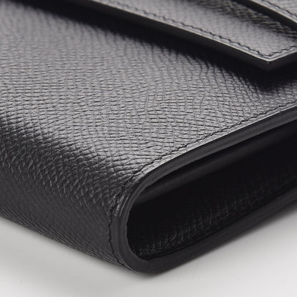 Hermes Epsom Kelly Longue Wallet Black 6 of 10