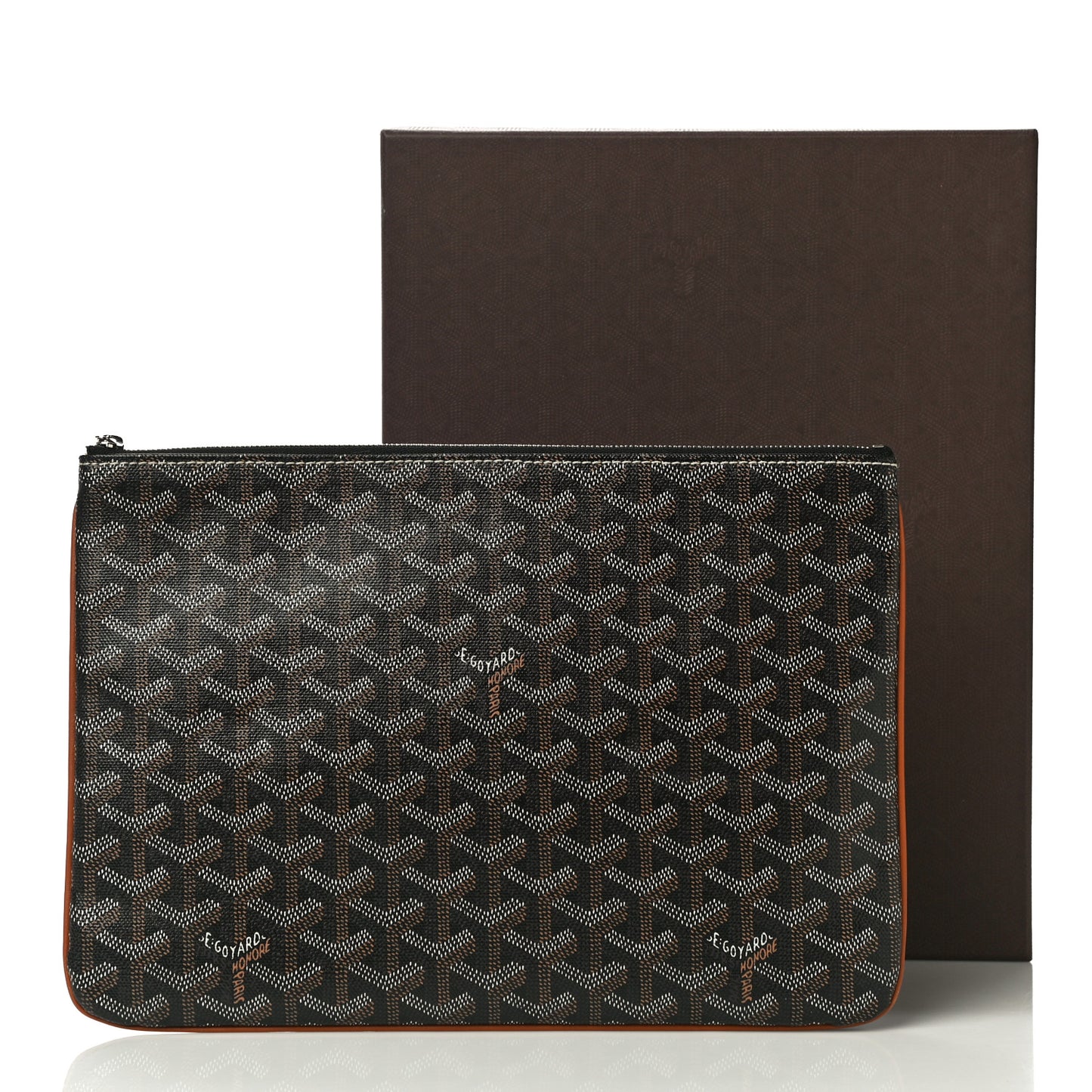 Goyardine Senat Pochette MM Black Gold