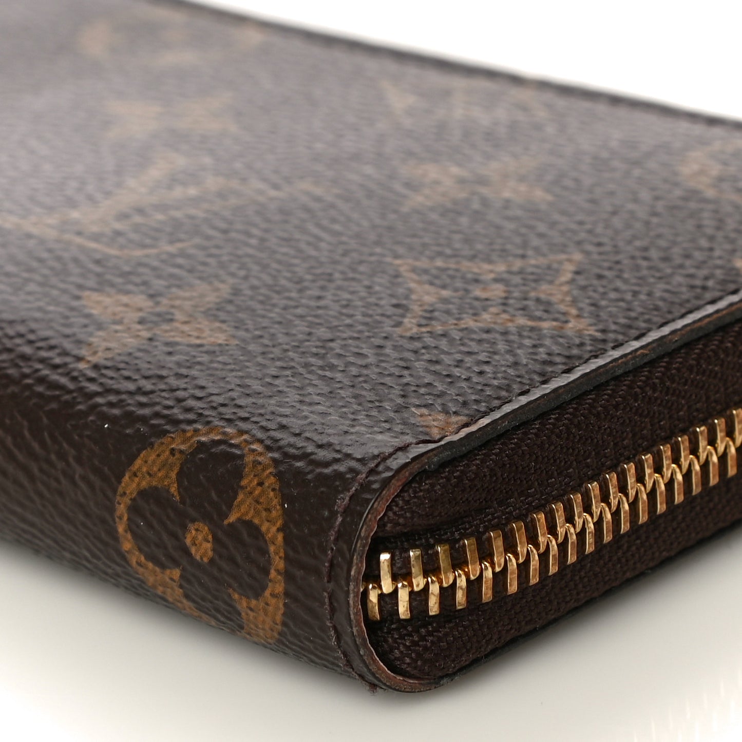 Monogram Clemence Wallet Rose Ballerine