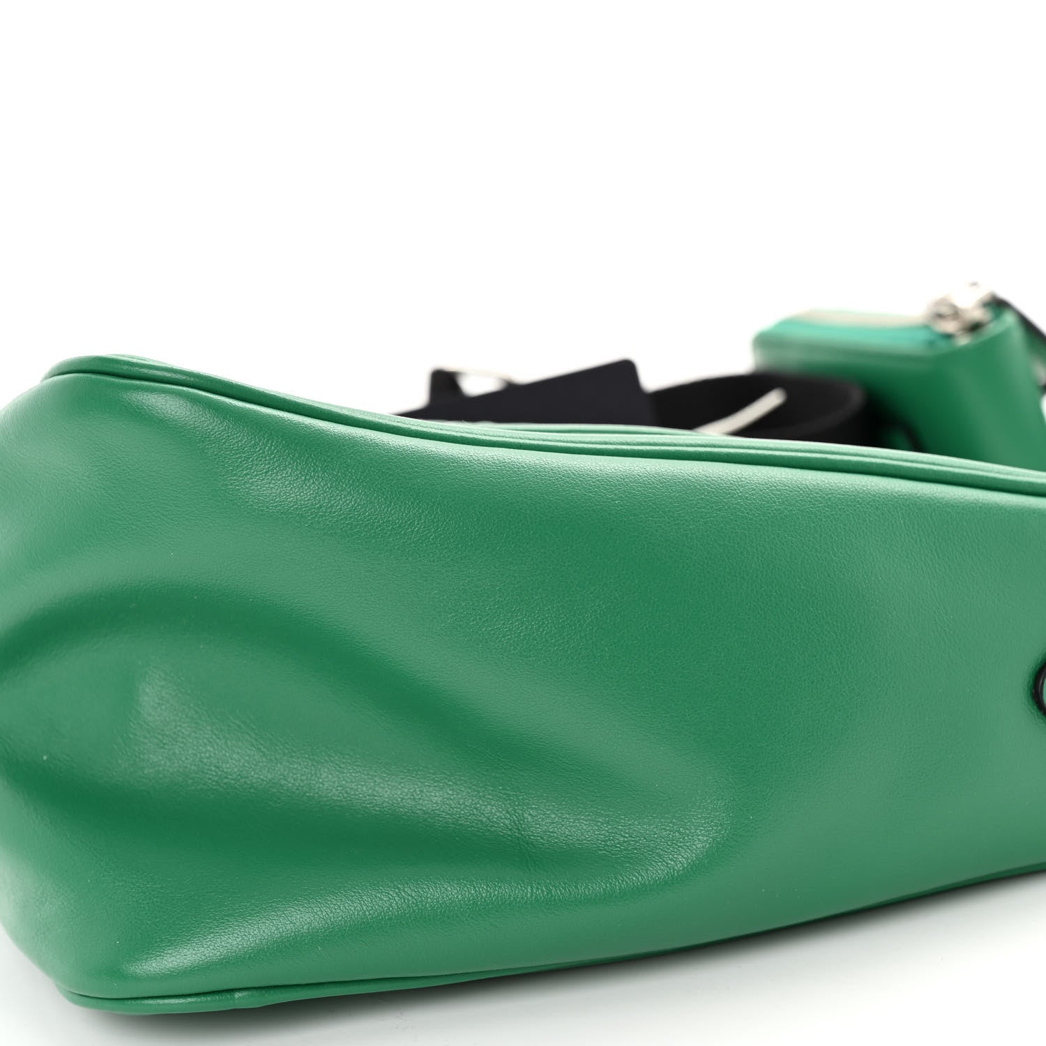 Prada Grace Lux Triangle Shoulder Bag Mango 9 of 9