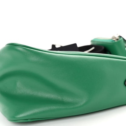 Prada Grace Lux Triangle Shoulder Bag Mango 9 of 9