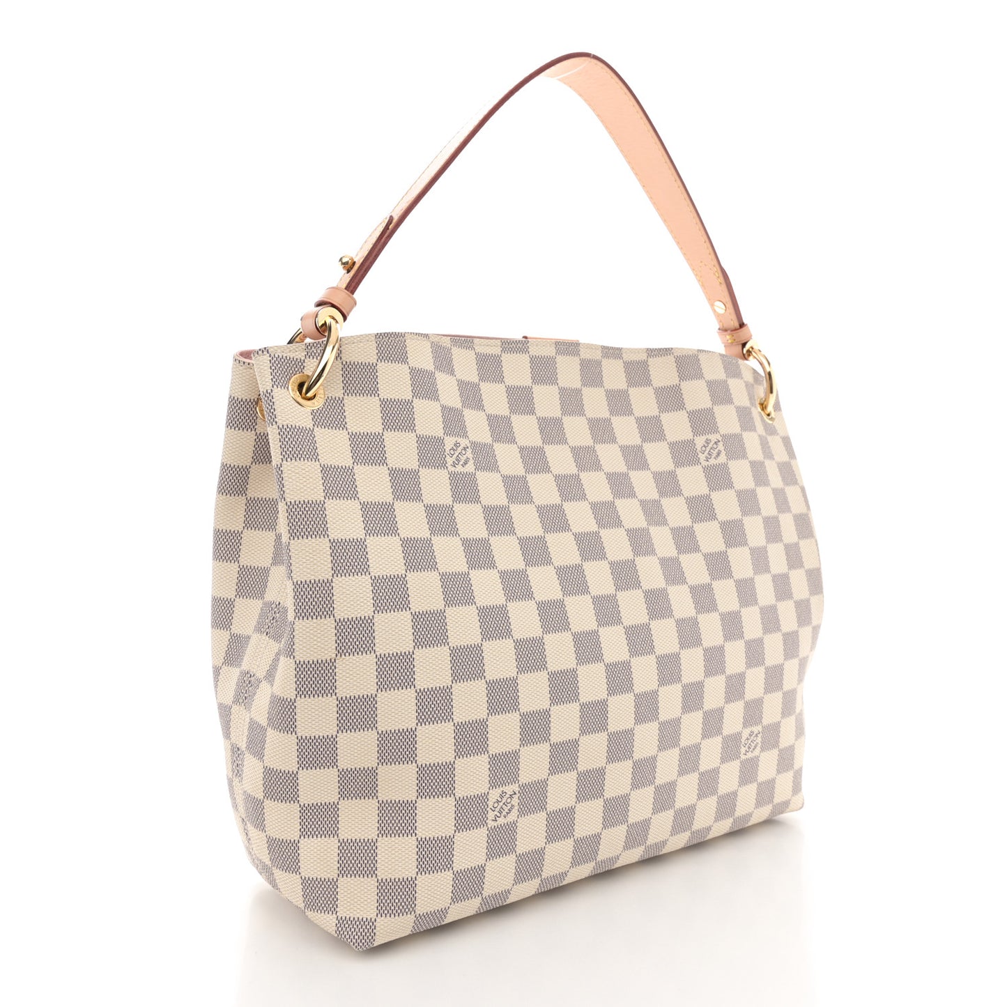 Damier Azur Graceful PM Rose Ballerine