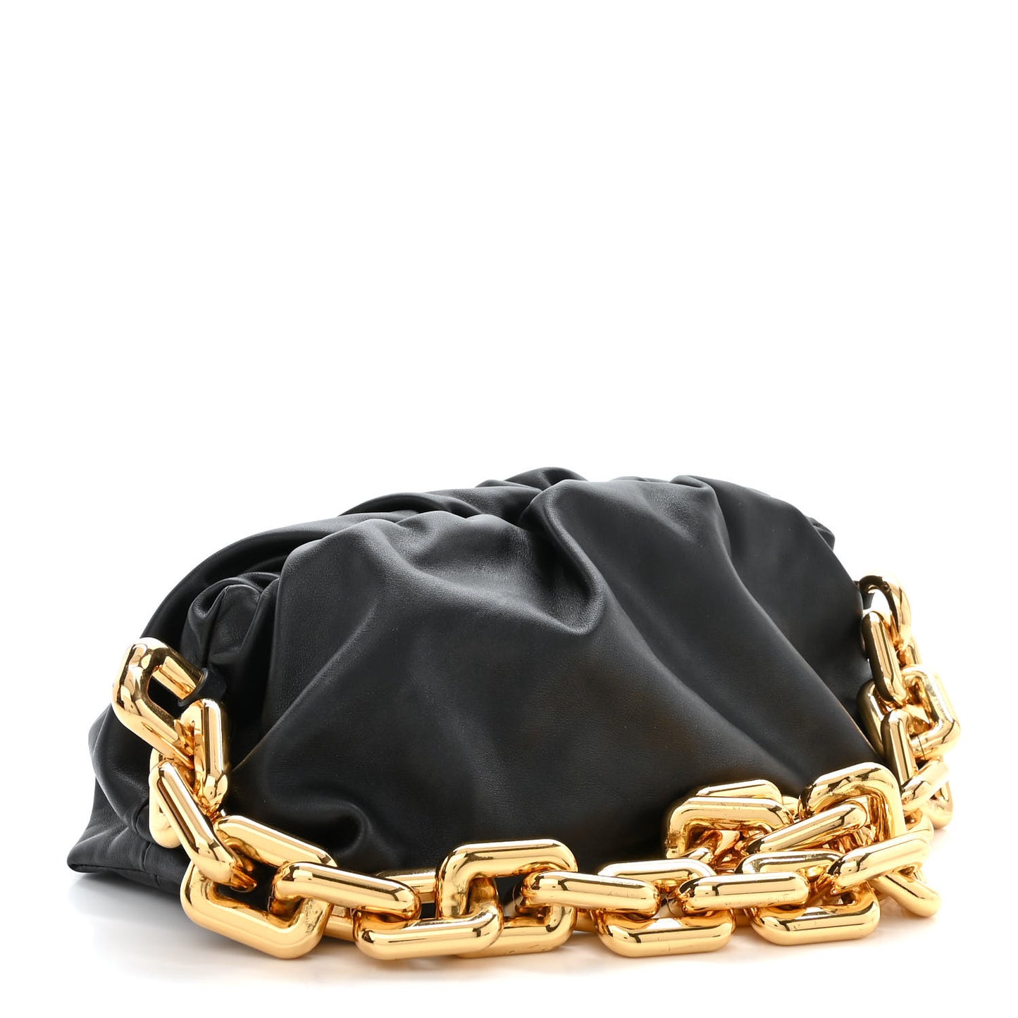 Calfskin The Pouch Chain Black