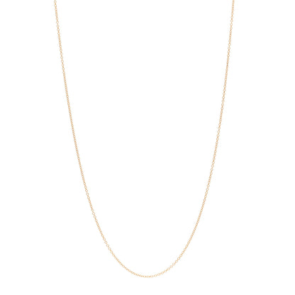 Tiffany 18K Rose Gold Chain Necklace 18.5" 1 of 4