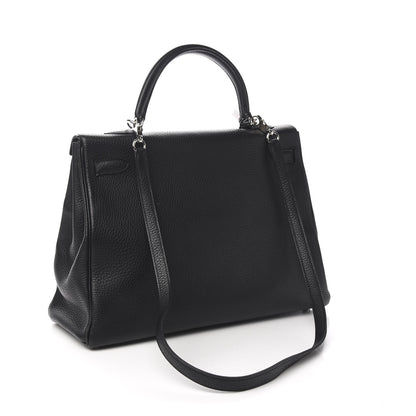 Hermes Togo Kelly Retourne 35 Black 2 of 34