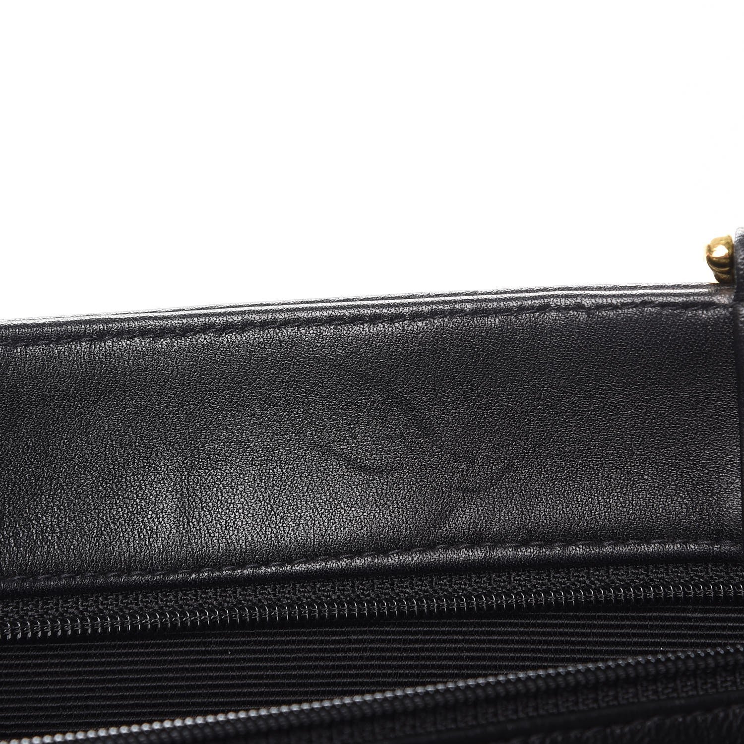 Chanel Lambskin CC Tote Black 9 of 11