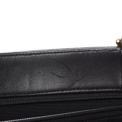 Chanel Lambskin CC Tote Black 9 of 11
