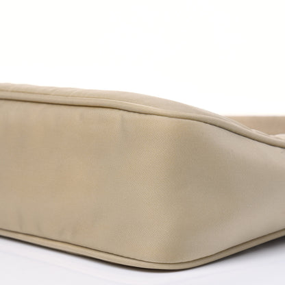 Prada Re-Nylon Saffiano Mini Re-Edition 2000 Bag Deserto 12 of 13