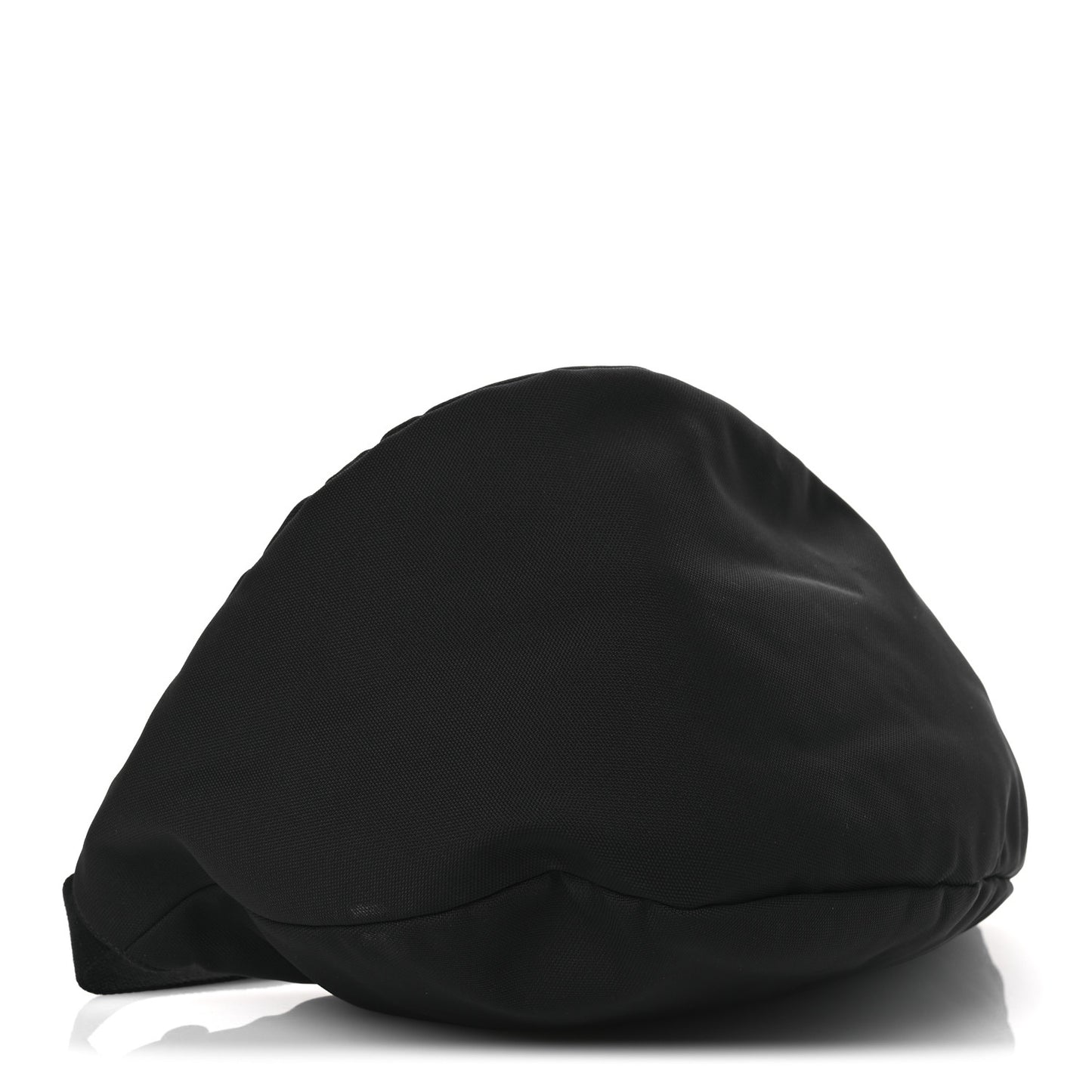 Nylon Small Slouchy Banana Bag Black