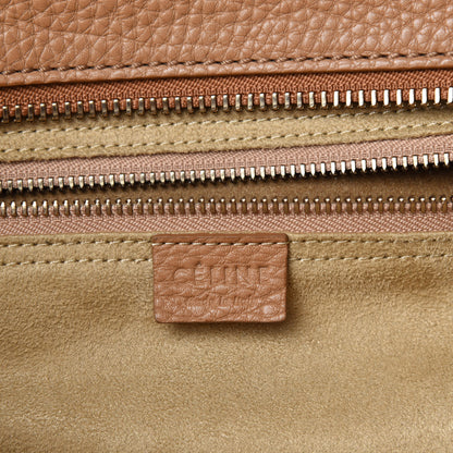 Celine Drummed Calfskin Mini Luggage Camel 10 of 11