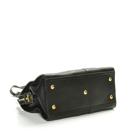Saint Laurent Sheepskin Small Cabas ChYc Black 4 of 6