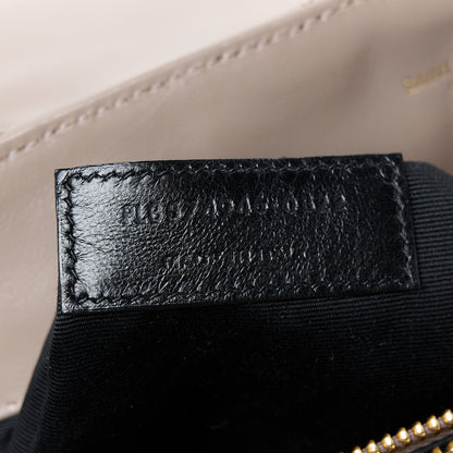 Saint Laurent Calfskin Y Quilted Monogram Medium Loulou Chain Satchel Greyish Brown 8 of 11