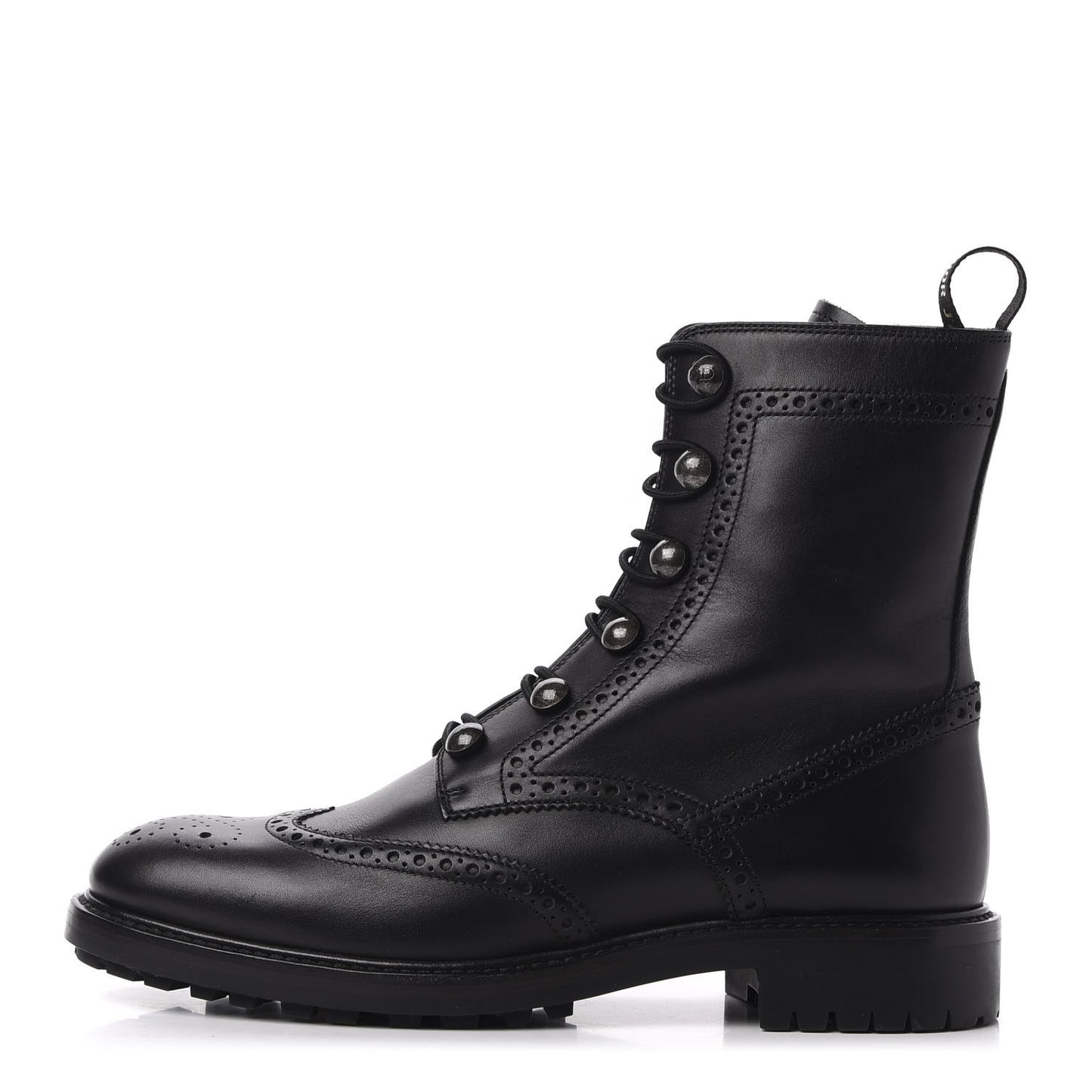 Calfskin Diorunit Low Boot 39 Black