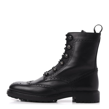 Christian Dior Calfskin Diorunit Low Boot 39 Black 1 of 10