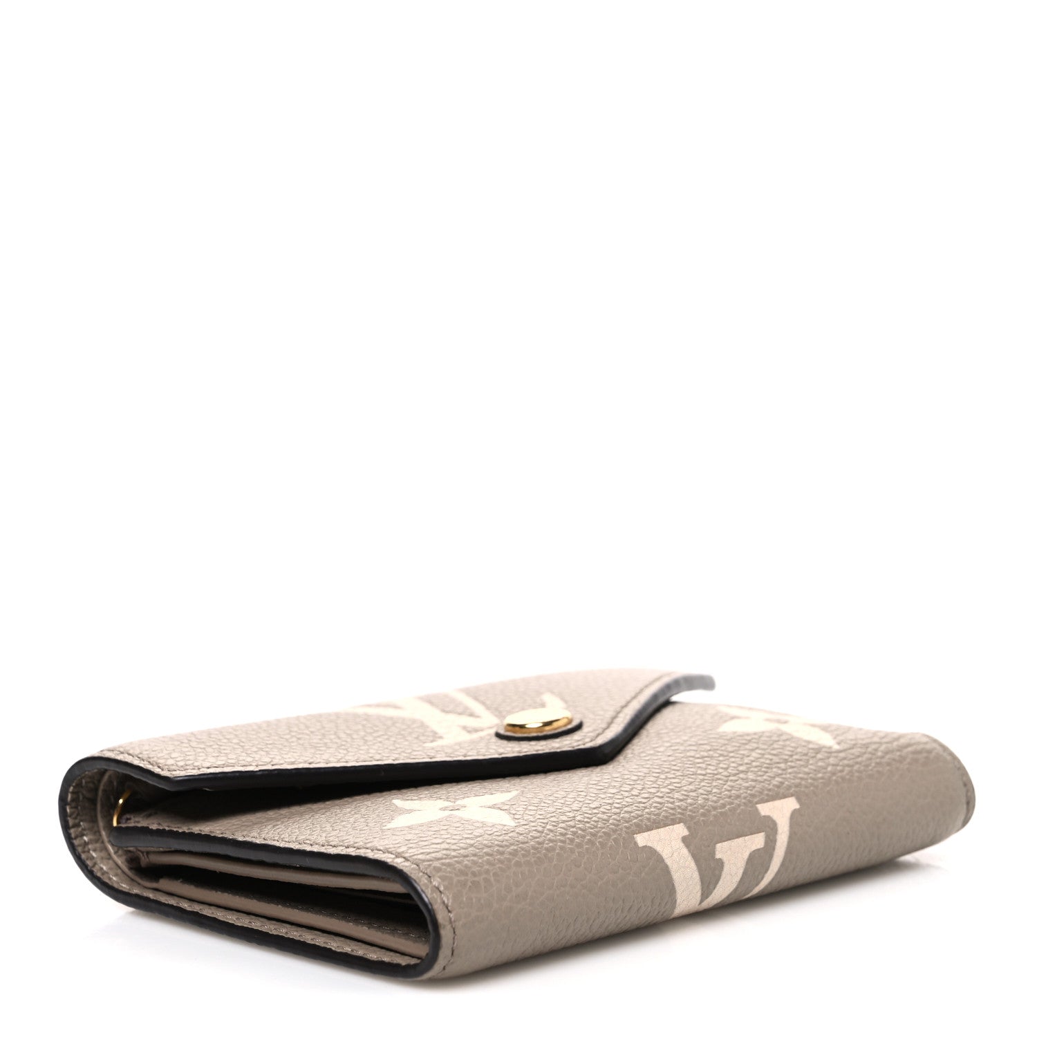 Louis Vuitton Empreinte Monogram Giant Victorine Wallet Tourterelle Creme 4 of 7