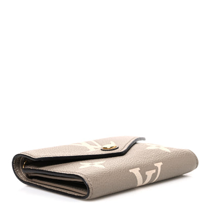 Louis Vuitton Empreinte Monogram Giant Victorine Wallet Tourterelle Creme 4 of 7