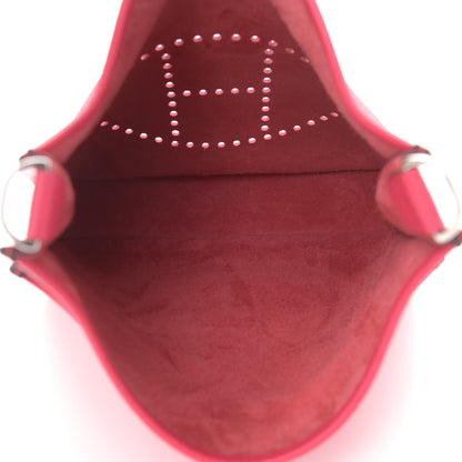 Hermes Taurillon Clemence Evelyne III PM Rose Extreme 5 of 9