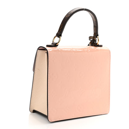 Louis Vuitton Vernis Epi Monogram Spring Street Rose Ballerine 3 of 11