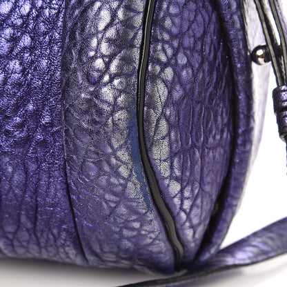 Alexander Wang Metallic Pebbled Lambskin Rocco Nile With Silver Hardware 12 of 14