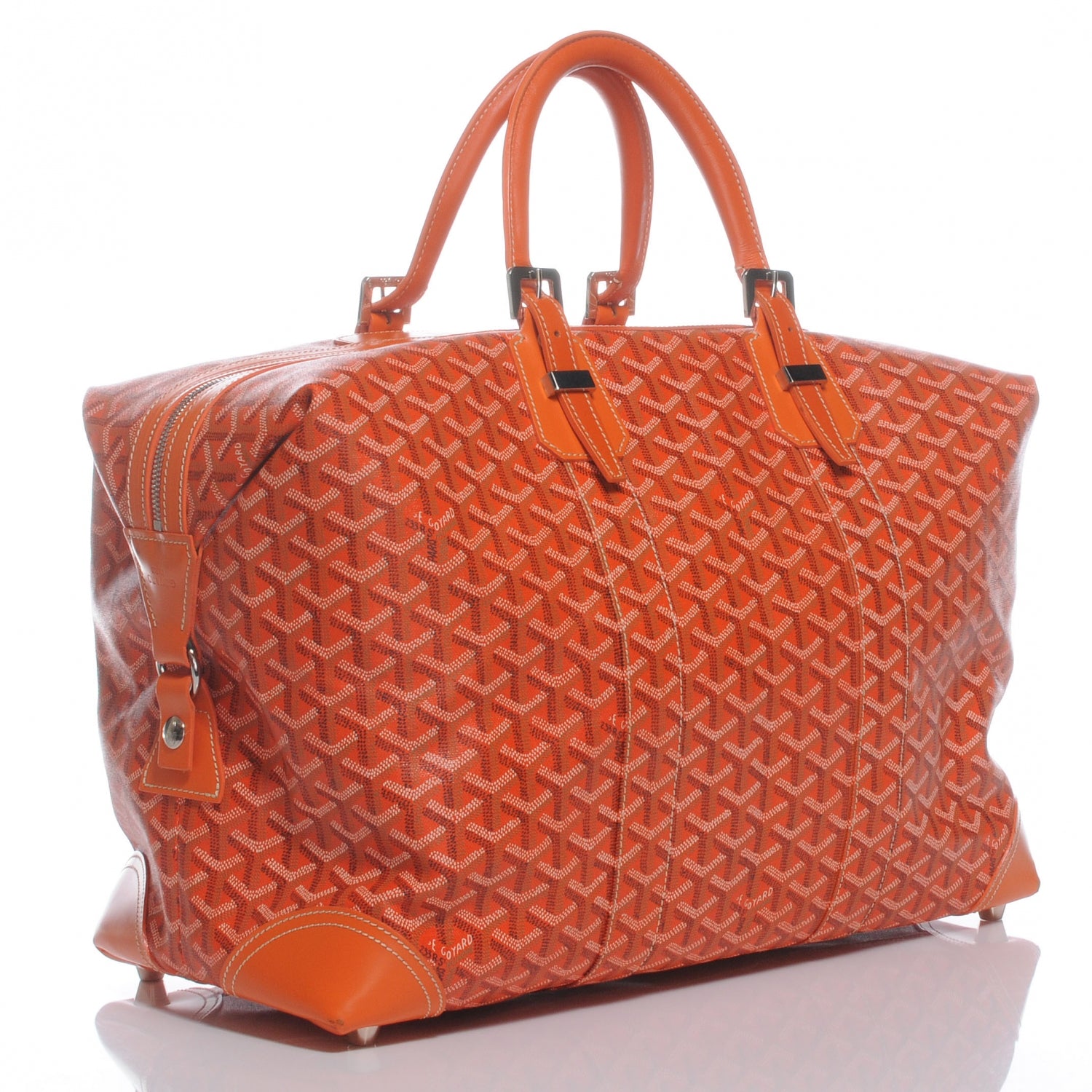 Goyard Goyardine Boeing 45 Carry On Orange 3 of 7