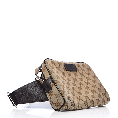 Gucci Monogram Belt Bag Dark Brown 4 of 10