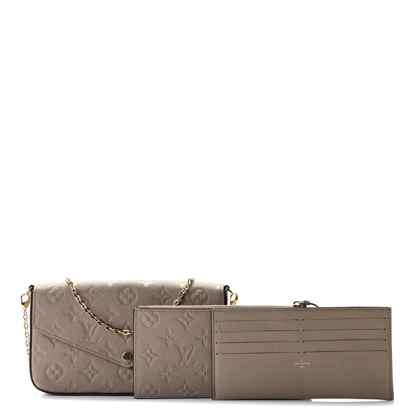 Empreinte Pochette Felicie Chain Wallet Tourterelle