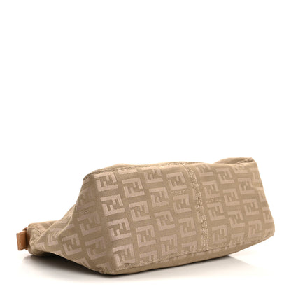 Fendi Zucchino Mini Pochette Beige Naturale 4 of 10