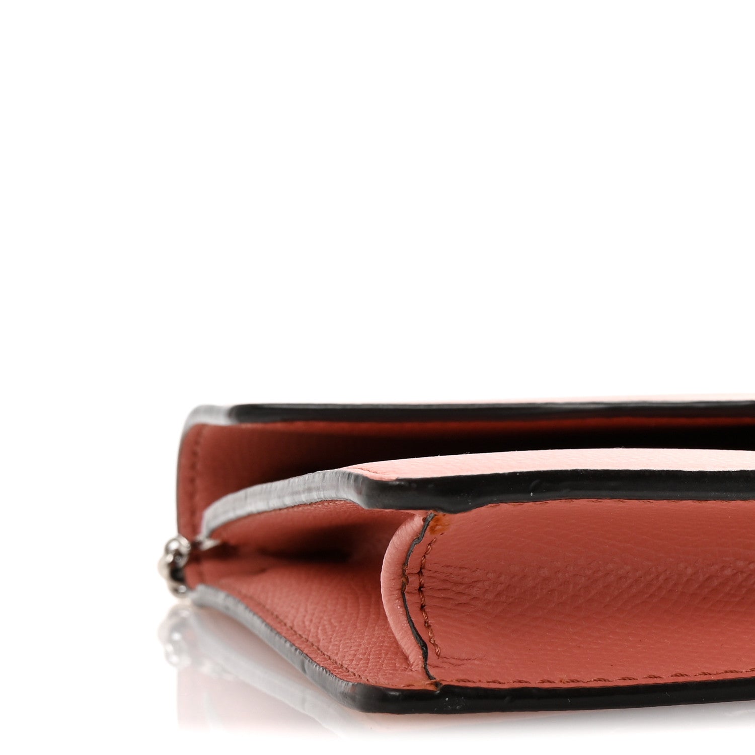 Fendi Vitello Cruise F is Fendi Medium Envelope Wallet on Chain Macaron 8 of 10