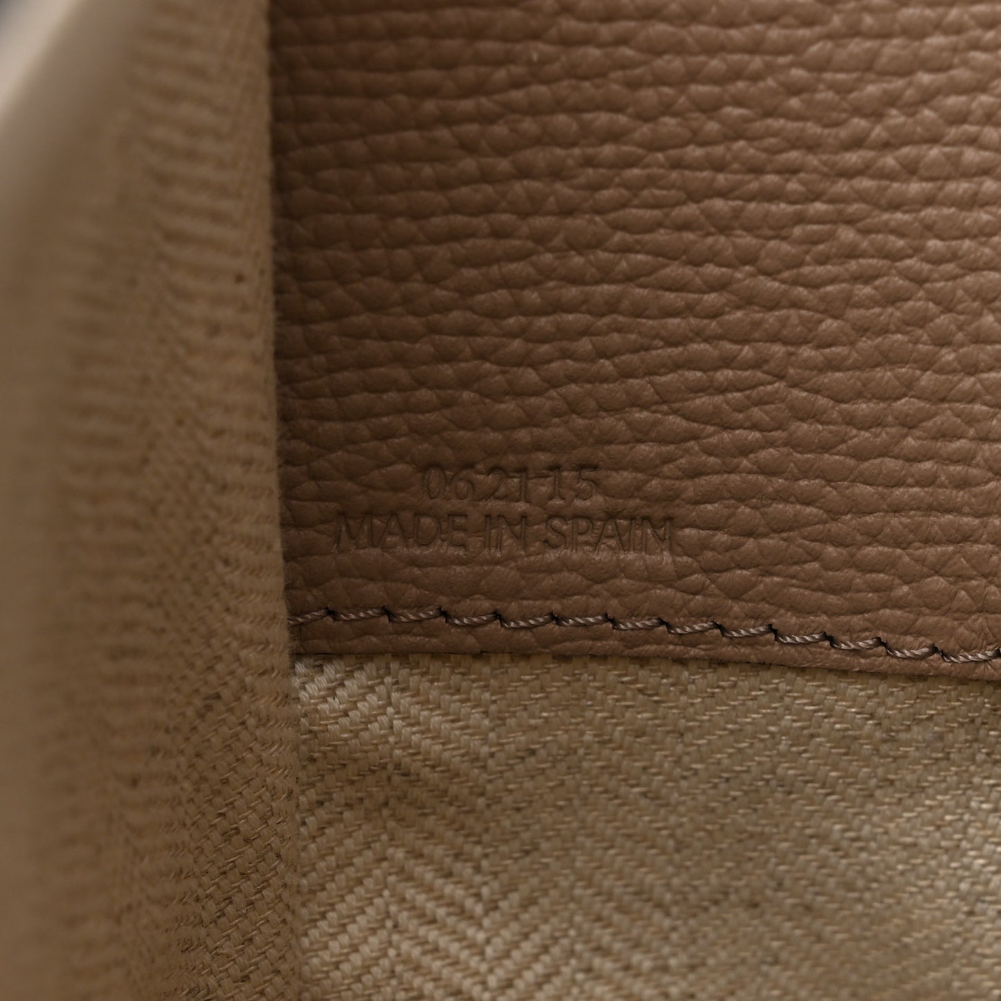 Calfskin Small Hammock Shoulder Bag Sand