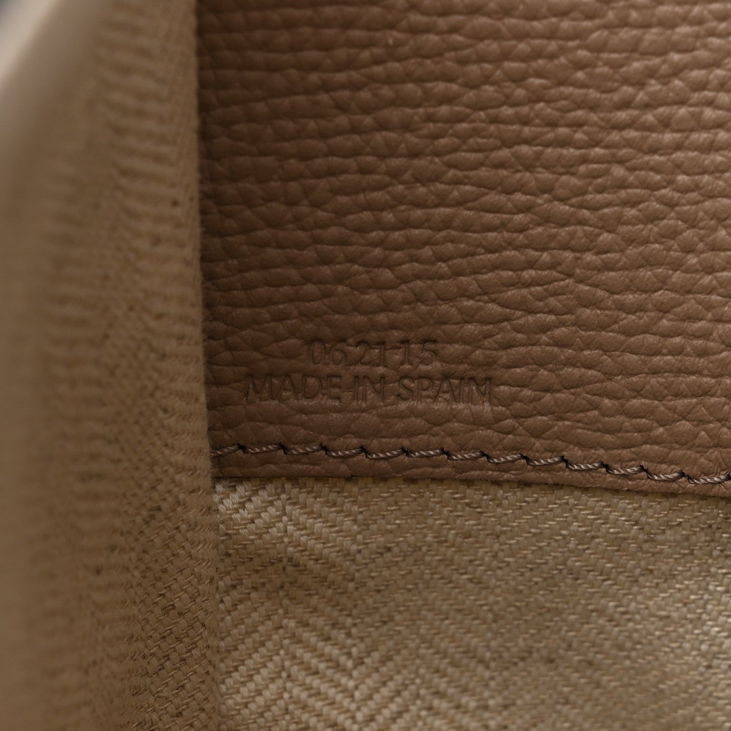 Loewe Calfskin Small Hammock Shoulder Bag Sand 7 of 12