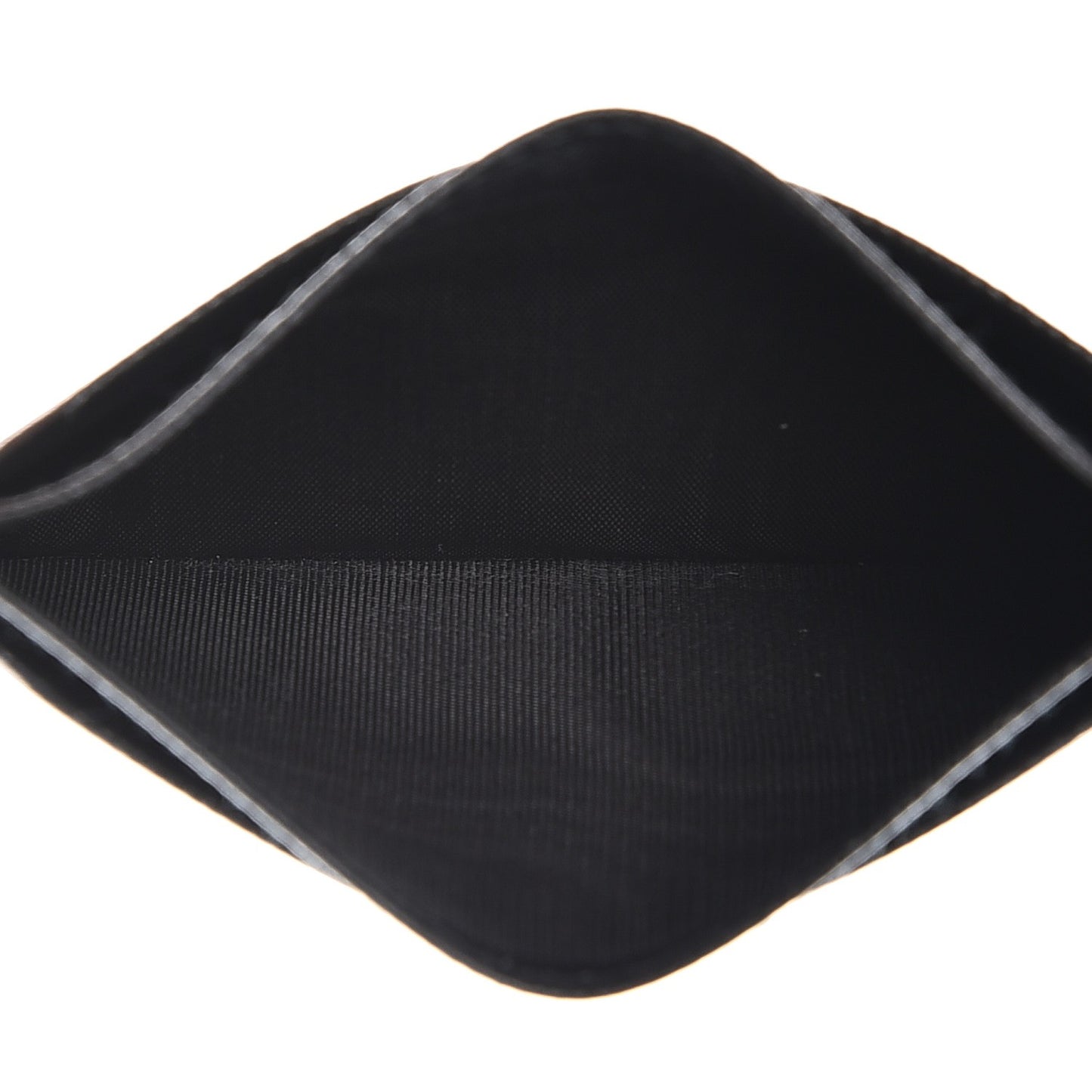 Saffiano Metal Card Case Black