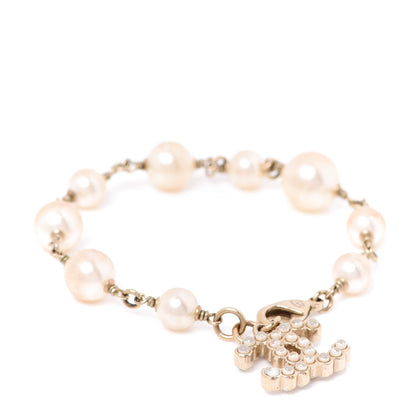 Chanel Pearl CC Bracelet Gold 1 of 6