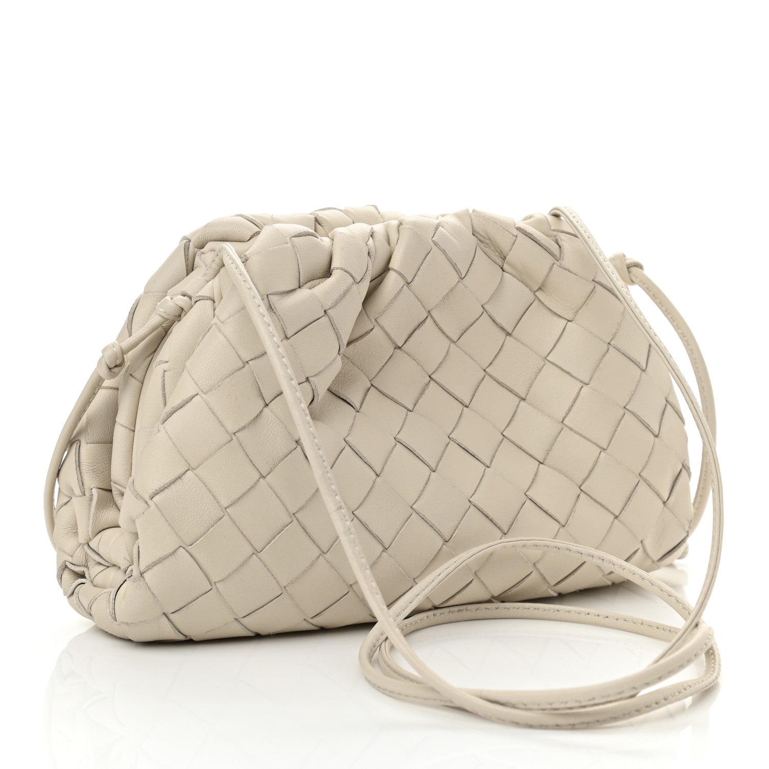 Bottega Veneta Nappa Intrecciato The Mini Pouch Plaster 2 of 9