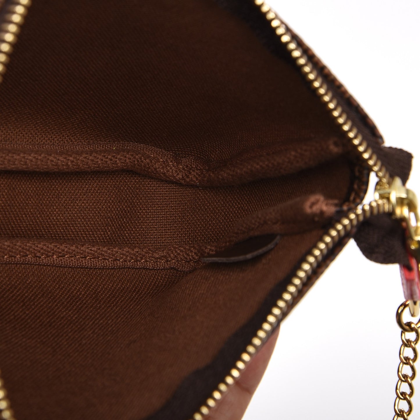 Damier Ebene 2016 Christmas Animation Mini Pochette Accessories