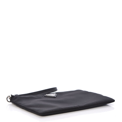 Prada Tessuto Nylon Saffiano Wristlet Black 4 of 6