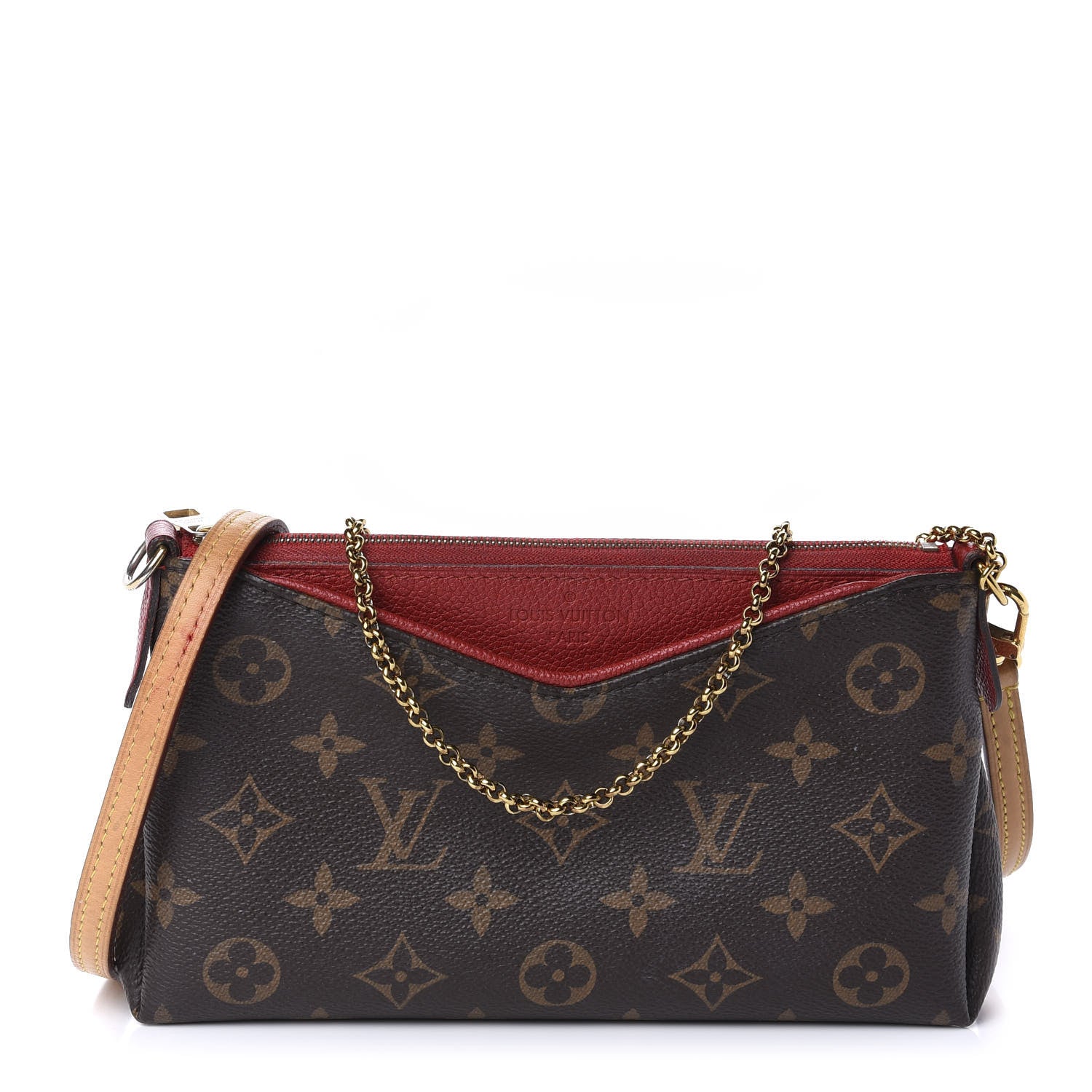 Louis Vuitton Monogram Pallas Clutch Cherry 1 of 11