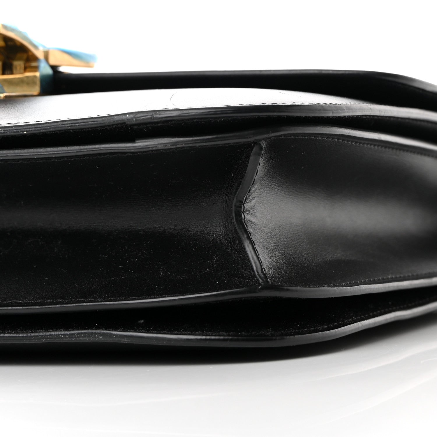 Celine Box Calfskin Medium Classic Box Flap Bag Black 9 of 9