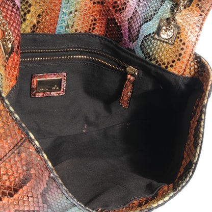 Fendi Python Maxi Baguette Bag Multicolor 5 of 11
