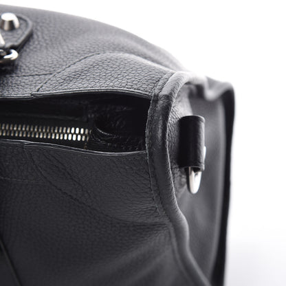 Balenciaga Vibrato Calfskin Classic Silver Hardware City Black 12 of 14