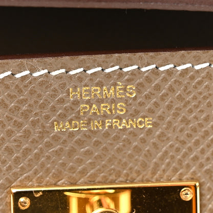 Hermes Epsom Kelly Wallet To Go Etoupe 6 of 12