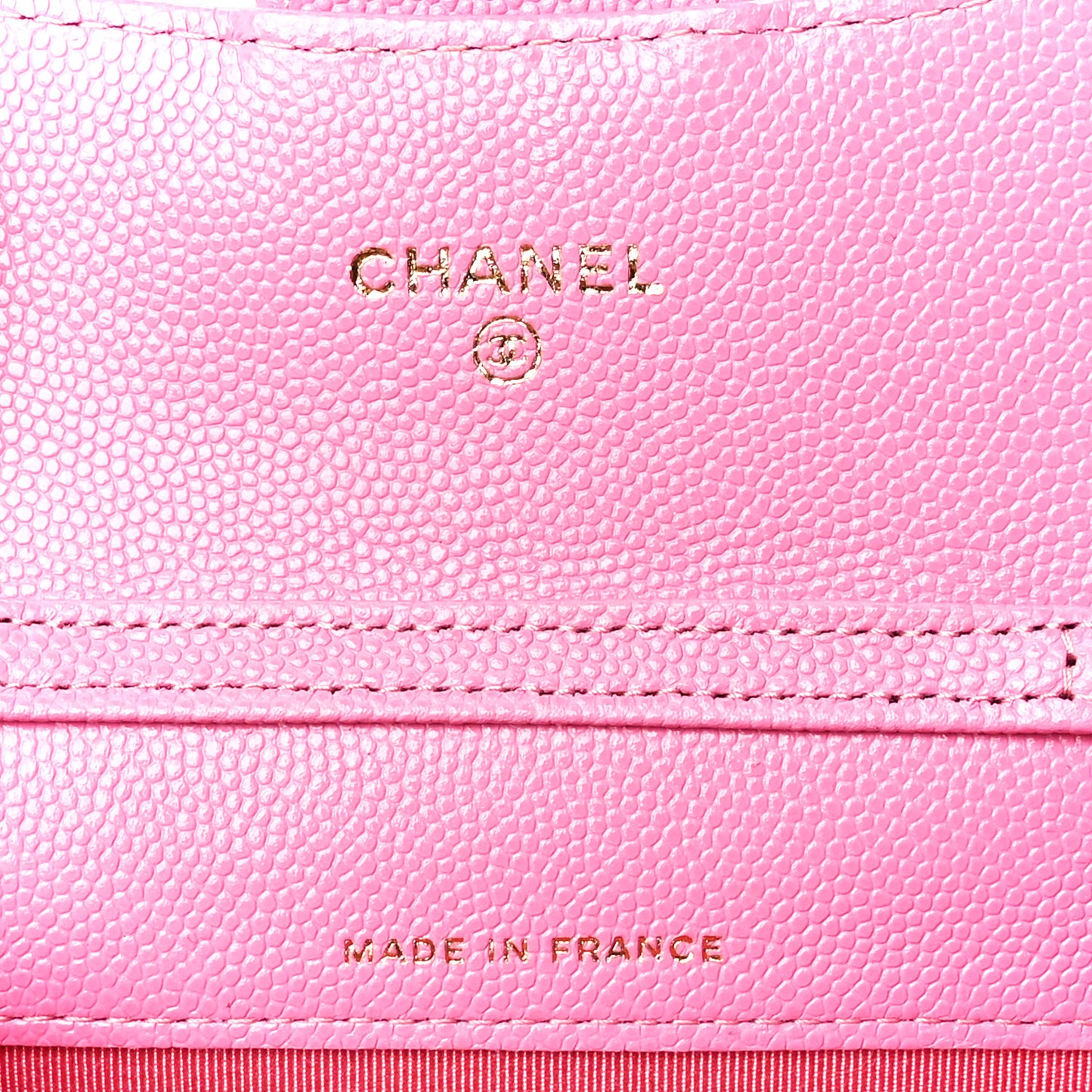 Caviar Quilted Belt Bag Pink