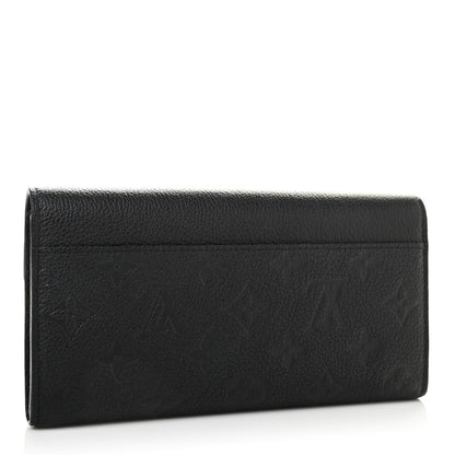 Louis Vuitton Empreinte Sarah Wallet NM Black 3 of 10