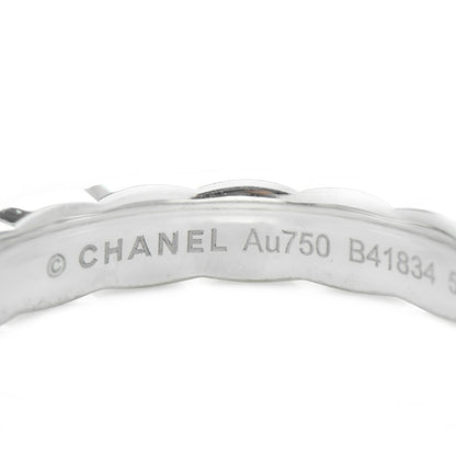 Chanel 18K White Gold Mini Coco Crush Ring 51 5.75 4 of 5