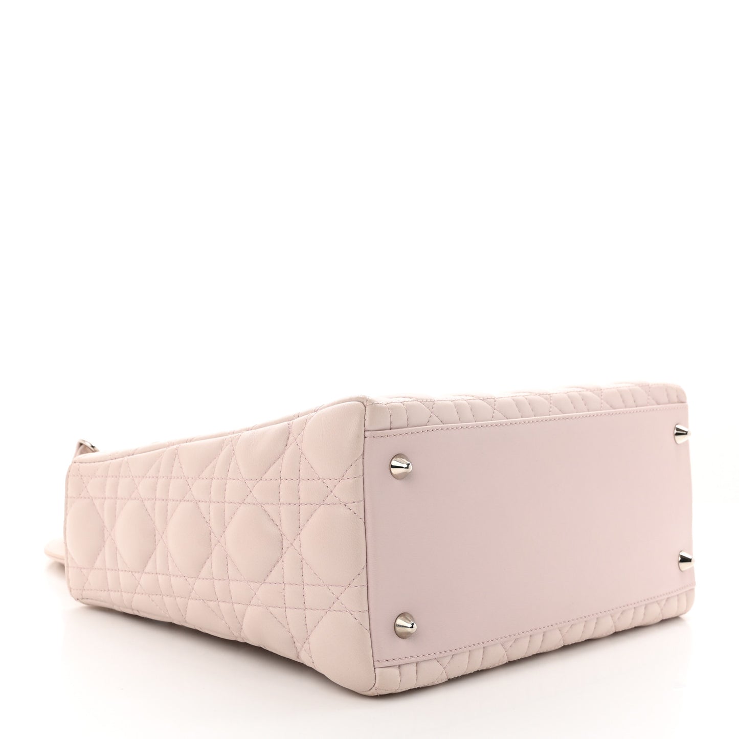 Lambskin Cannage Medium Lady Dior Light Pink