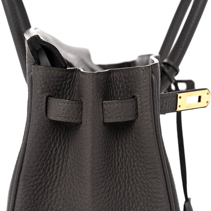 Hermes Togo Birkin 25 Etain 16 of 36