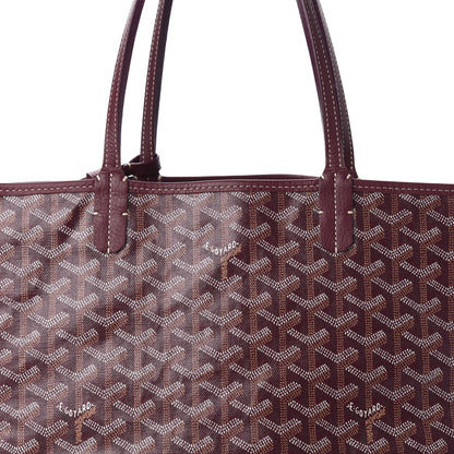 Goyard Goyardine Reversible Anjou PM Burgundy 13 of 21